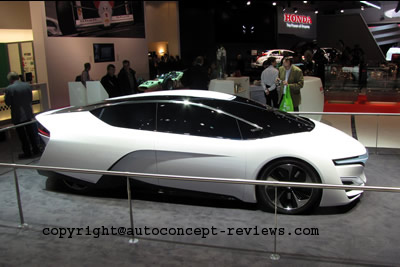 Honda FCV Hydrogen Fuel Cell Design Study